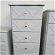 For sale: Beautiful hand painted chest of drawers x 3 in sage green