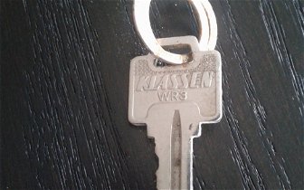 Found house key on Reeves Road