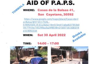 TABLE TOP SALE IN AID OF PAPS DOG RESCUE CHARITY SATURDAY 30TH APRIL SAN CAYETANO