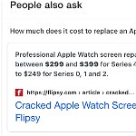 Apple Watch repair