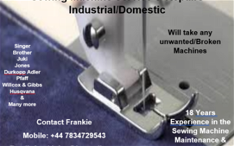 Sewing Machine Service & Repairs