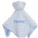 Lost: Lost baby blue teddy blankie comforter with the name Dexter sewn in royal blue on the front