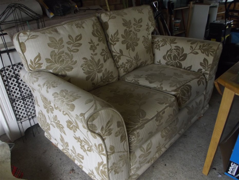 For sale: TWO SEAT SOFA - FREE (MUST BE COLLECTED, - SAXILBY)
