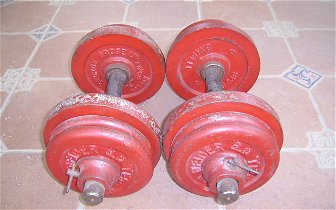 For sale: Dumbell Weights