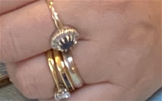 Lost: 4 rings lost in front of co op on front street