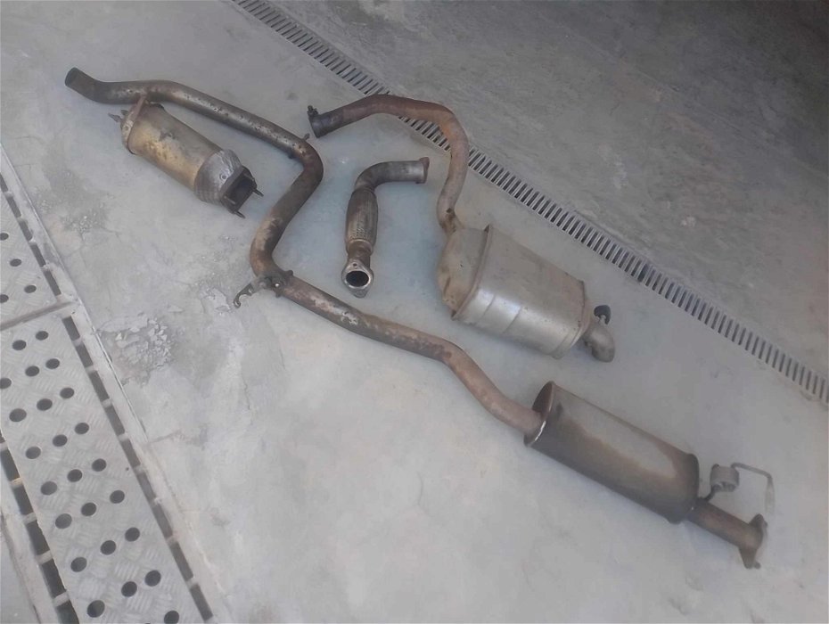 For sale: exhaust, manifold, turbo, and cat for jaguar x-type (+ mondeo) for sale