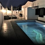 pool at night