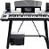 For sale: Yamaha Tyros 1 professional Keyboard with stand, speakers and instruction manual