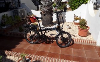 For sale: I have  fold away electric bikes 2years  € 250
