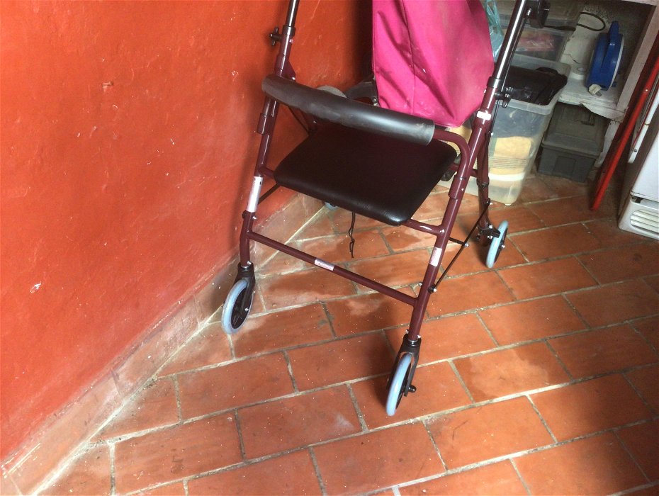 For sale: Rollator, 4 wheel.  Mobility Aid