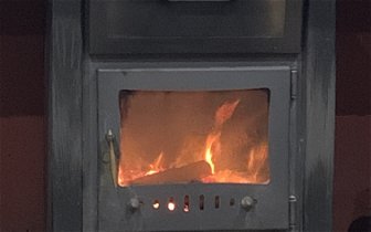 For sale: Traditional wood fire with top oven