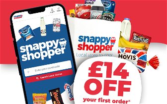 Snappy Shopper App - Get £14 of free shopping from One Stop Sholver