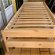 For sale: Two, pine, stackable single beds