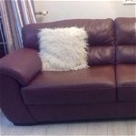 For sale: Three seater leather sofa