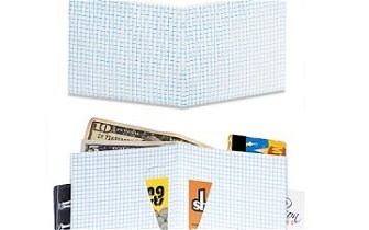 Lost: White wallet (looks like made of paper)