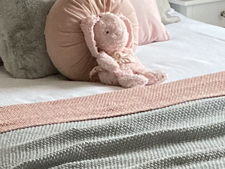Lost: Pink Bunny with floral dress