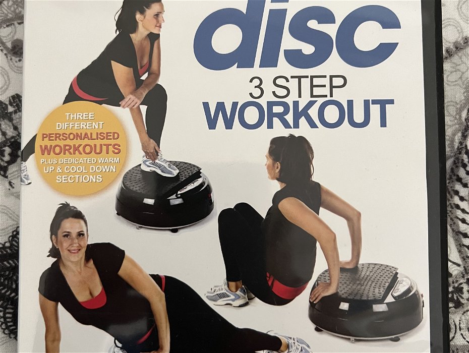 For sale: Keep fit vibration plate