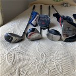 For sale: Golf clubs, bags & travel bag - Now Sold