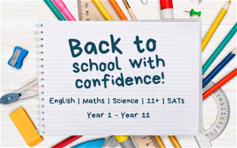 English, Maths & Science Tuition - Year 1 to Year 11