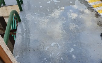 Can anyone recommend: TILE Layer for ramp and patio floor.