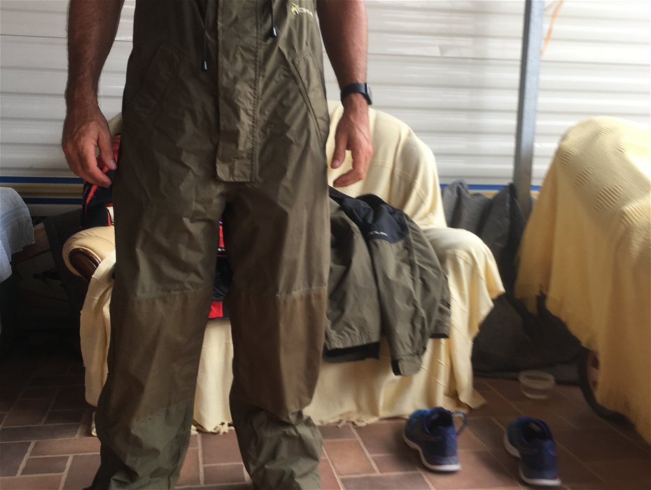 For sale: Extra large men’s fishing suit
