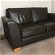 For sale: Three seater leather settee