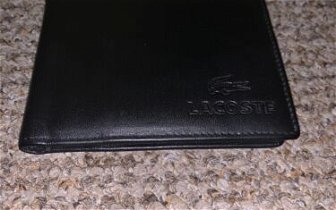 Lost: Lost: Small black Lacoste wallet with Child's Christmas money in it - approx £70. Somewhere between The Bowl park and Nottage.