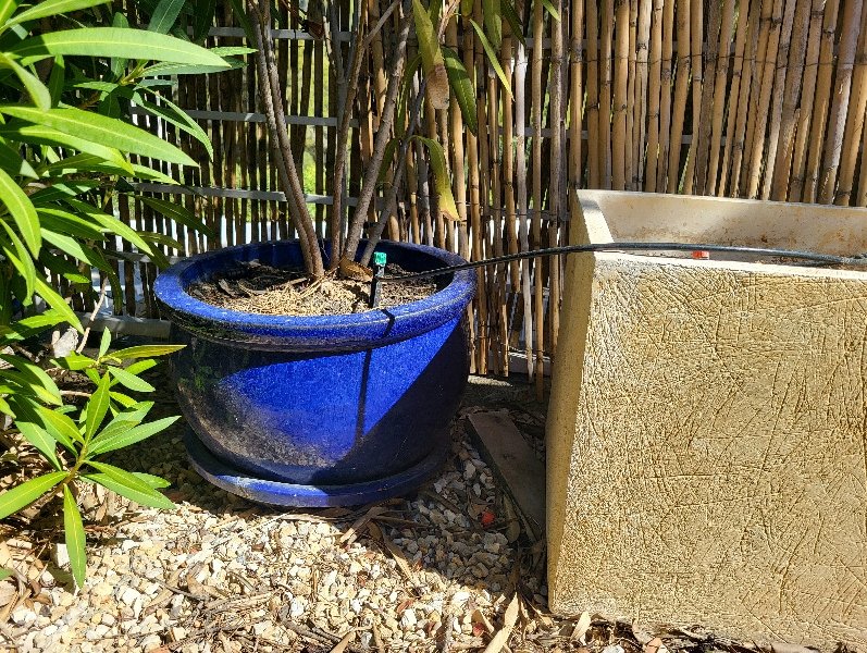 For sale: 10 Beautiful blue plant pots including plans