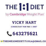 The 1:1 Diet with Cambridge Weight Plan in Tíjola