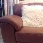 For sale: Three seater leather sofa