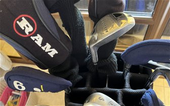 For sale: Golf Clubs (Ram full set including bag and putter)
