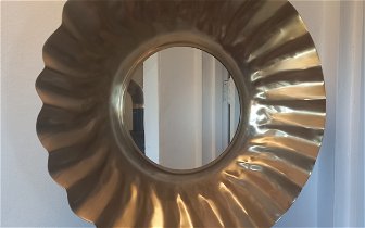 For sale: Large metallic mirror