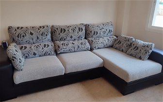 For sale: * Corner sofabed chaise in very good condition *