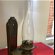 For sale: Antique Messenger oil lamp