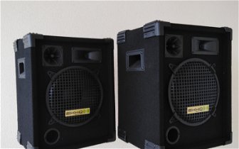 For sale: DJ/PA Passive 250 Watt Speakers with Stands