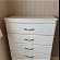 For sale: Bedroom drawers and cabinets, white