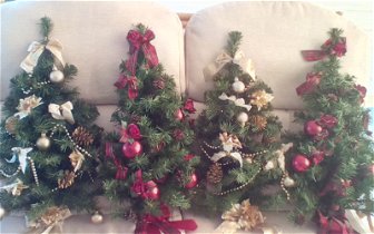 For sale: Wall Christmas trees