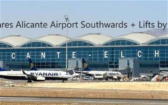 Taxi Shares to & From Alicante Airport Southwards & Return + Lifts by Friends - P/Msg