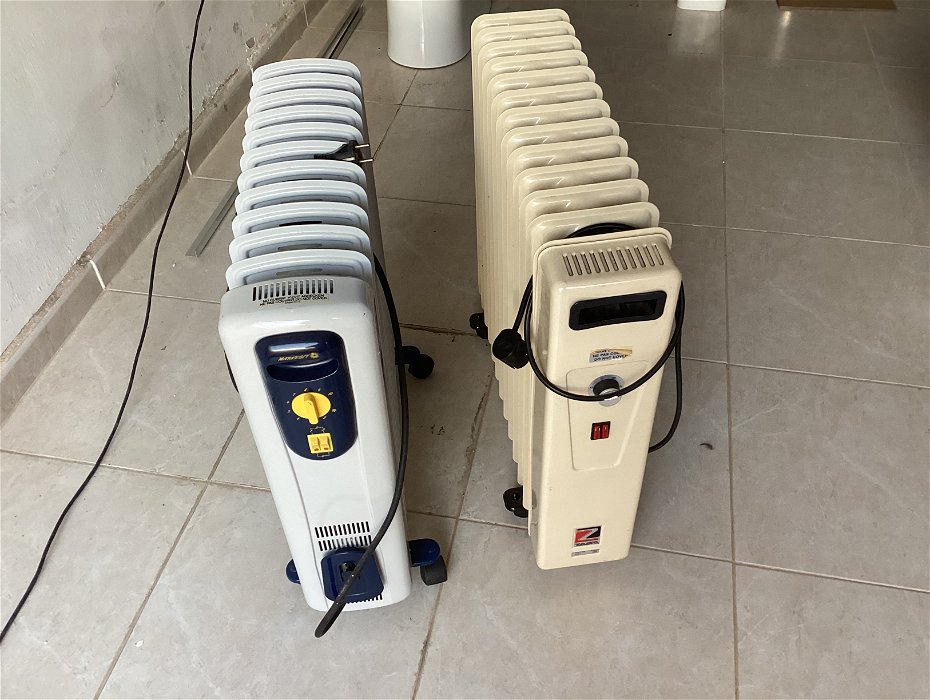 For sale: Electric oil filled radiators