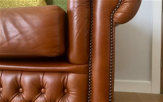 For sale: TWO SAXONS OF BOLTON LEATHER CHAIRS