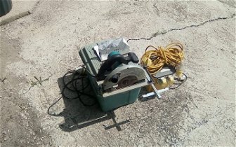 For sale: 110 volt transformer and circular saw