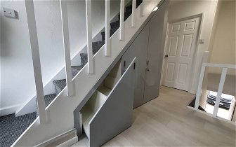 Can anyone recommend: a carpenter / builder to create under stair storage