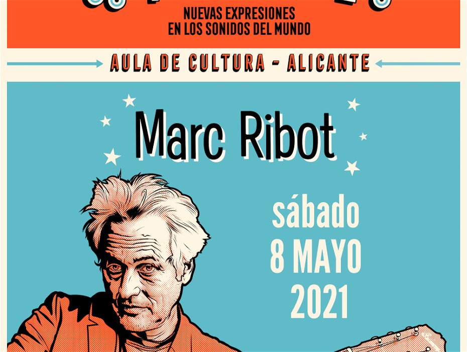 MARC RIBOT, New York guitarist Player live in Alicante on 8Th of May