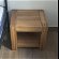 For sale: Solid oak bookshelf and occasional table