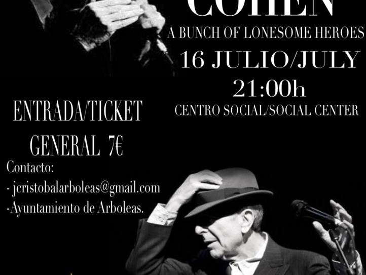 Leonard Cohen Tribute in Arboleas