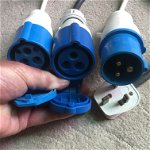 For sale: 2 electrical short extension leads for caravan or camping