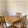 For sale: Extending Dining Table with 4 Chairs