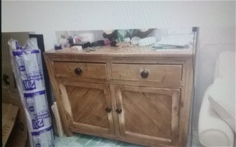 For sale: Pine country 'dresser or cupboard 1810circa