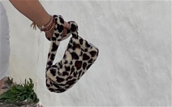Lost: Small animal print bag lost on La Graciosa today.