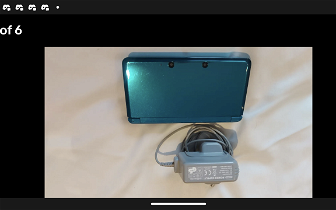 Lost: Nintendo 3DS Aqua Blue, shinny